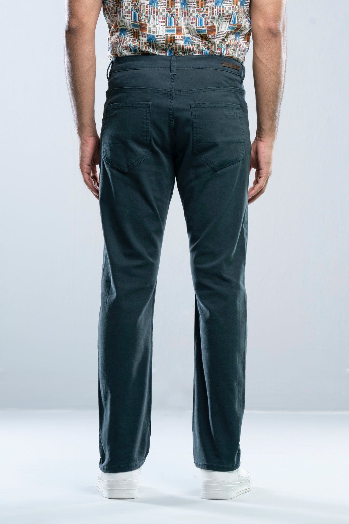 Straight Fit Fashion Trousers