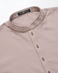 Regular Fit Embroidered Semi-Formal Panjabi