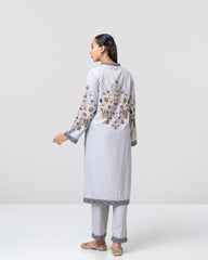 Smart Fit Embroidered Two-Piece Ethnic Set
