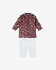 Newborn Boys' Panjabi Set (6-18 Months)