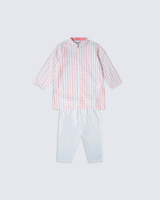 Newborn Boys' Printed Panjabi Set (6-18 Months)