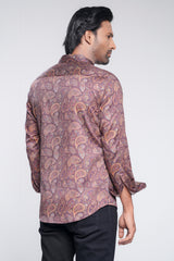 Slim Fit Printed Casual Shirt