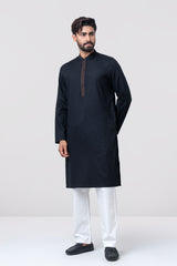 Regular Fit Embroidered Semi-Formal Panjabi