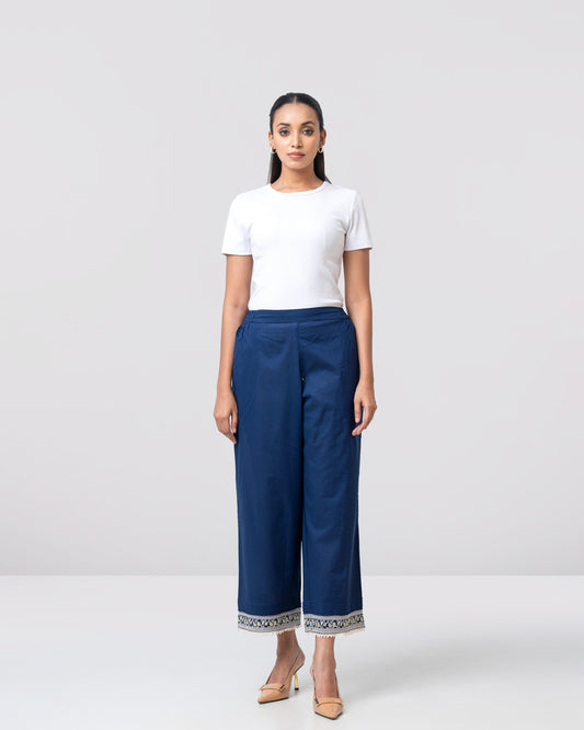 Relaxed Fit Ethnic Pant