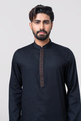 Regular Fit Embroidered Semi-Formal Panjabi