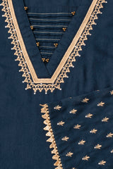 Smart Fit Embroidered Three-Piece Lawn