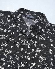 Regular Fit Floral Printed Fashion Top - Mystika