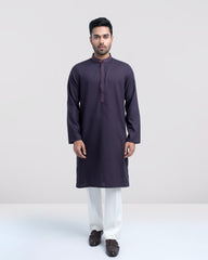 Regular Fit Embroidered Semi-Formal Panjabi