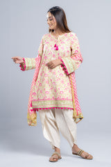 Ready-to-Wear Three-Piece Salwar Kameez with Chiffon Dupatta