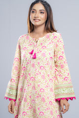 Ready-to-Wear Three-Piece Salwar Kameez with Chiffon Dupatta