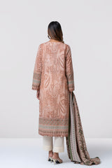 Smart Fit Embroidered and Printed Two-Piece Lawn