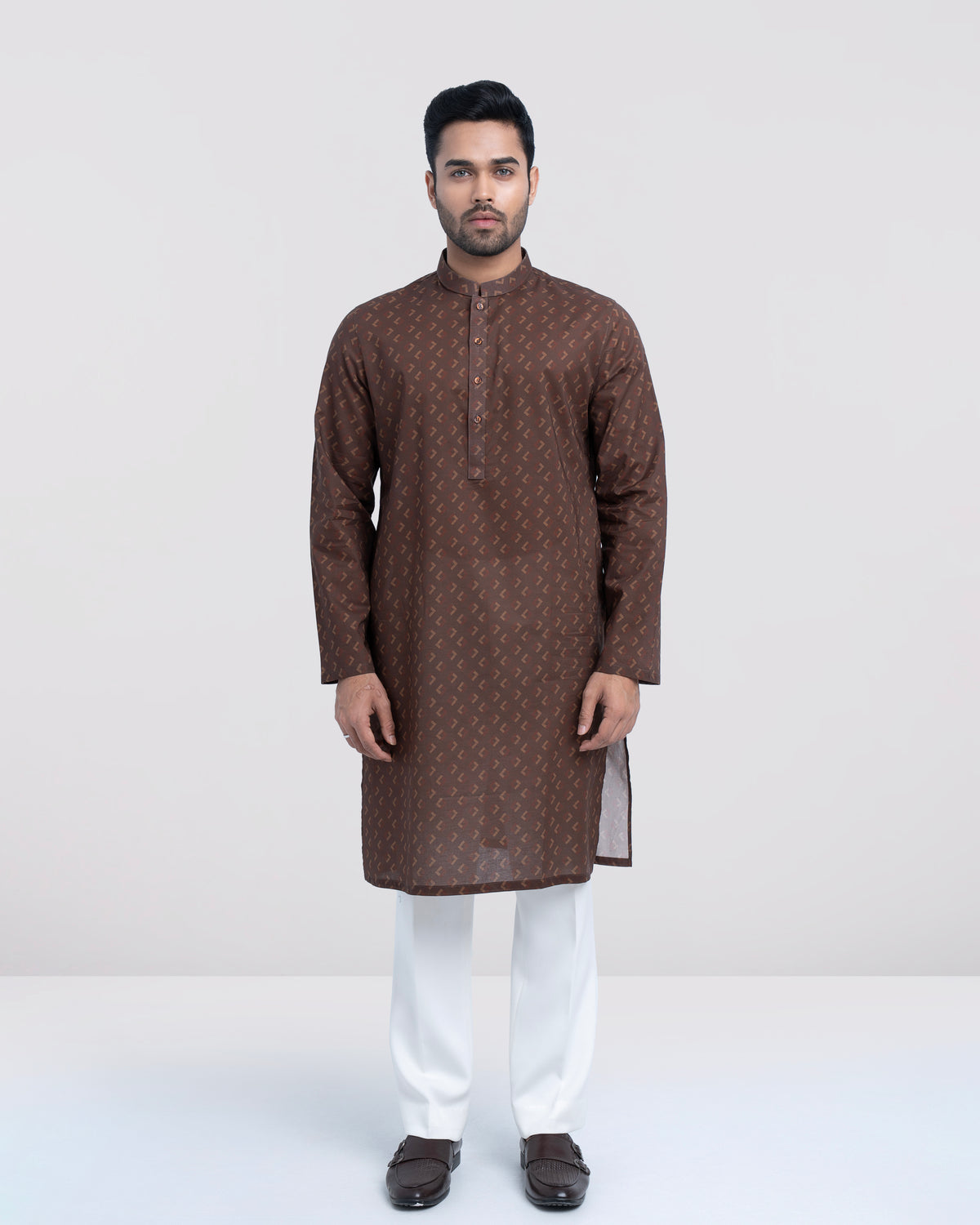 Regular Fit All-Over Printed Panjabi