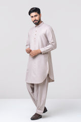 Regular Fit Blended Fabric Formal Kabli Set