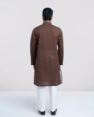 Regular Fit All-Over Printed Panjabi