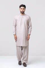 Regular Fit Blended Fabric Formal Kabli Set