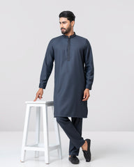 Regular Fit Embroidered Formal Ethnic Kurta Set