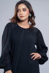 Textured Georgette Fashion Top