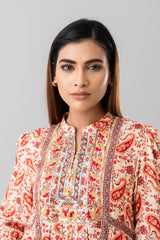Smart Fit Embroidered Viscose Ethnic Kurti