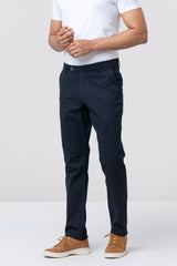 Regular Fit Solid Chinos