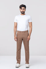Regular Fit Solid Chinos