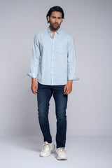 Regular Fit Solid Casual Shirt