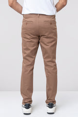 Regular Fit Solid Chinos