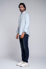 Regular Fit Solid Casual Shirt