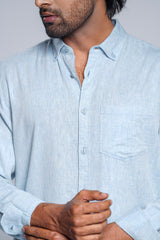 Regular Fit Solid Casual Shirt