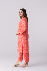 Ready-to-Wear Embroidered Two-Piece Ethnic Set