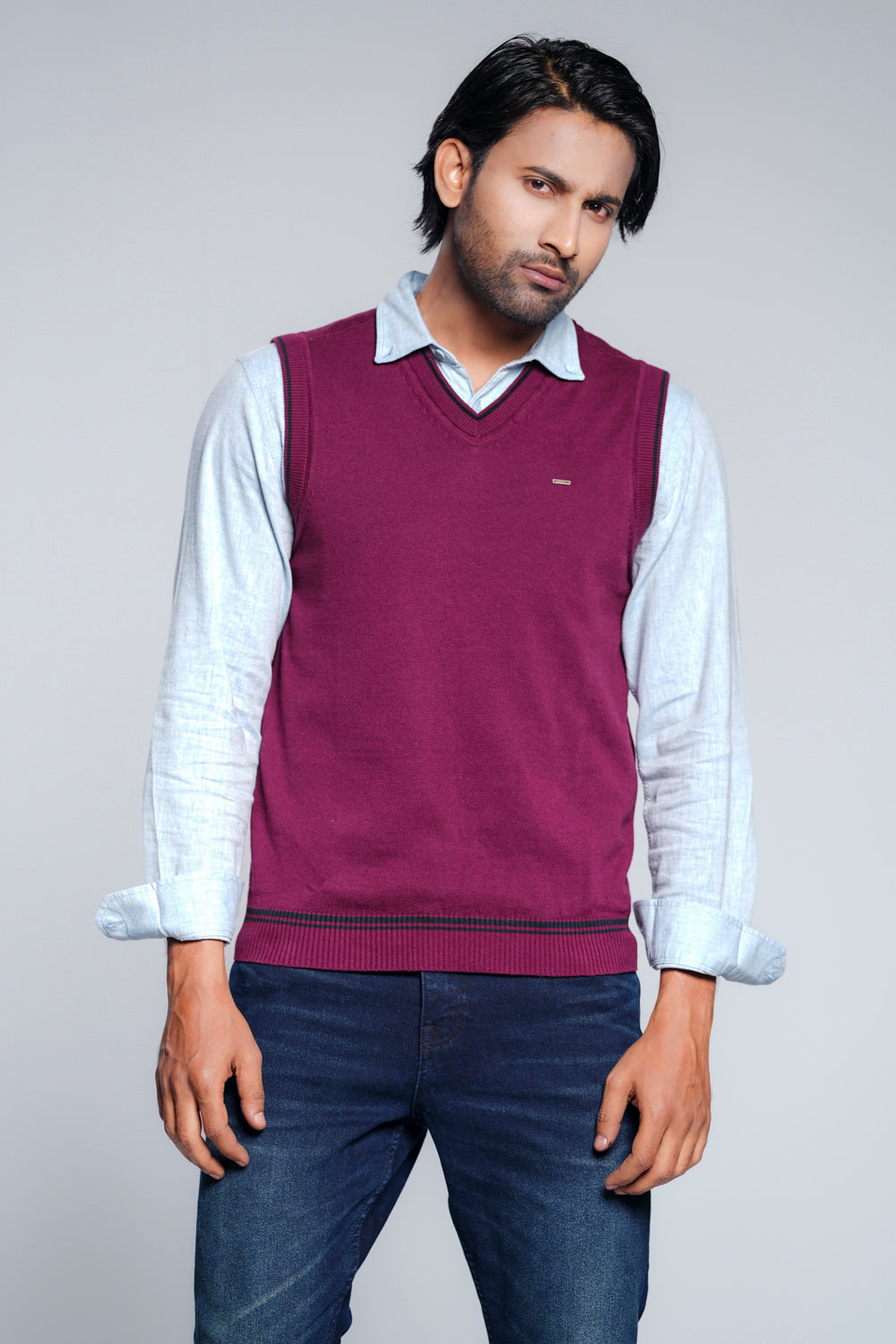 Men's Sleeveless Sweater Vest