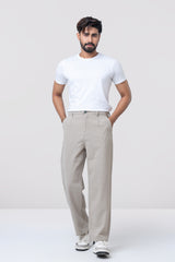 Straight Fit Fashion Trousers