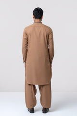 Regular Fit Embroidered Semi-Formal Kabli Set