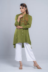 Short-Length Viscose Ethnic Kurti