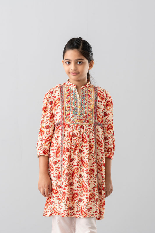 Girls Ethnic Frock (2-4 Years)
