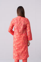 Ready-to-Wear Embroidered Two-Piece Ethnic Set