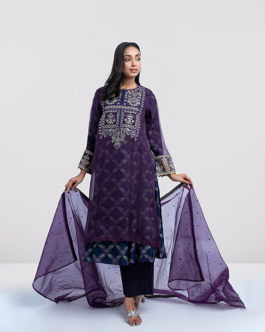 Women's Three-Piece Ethnic Set