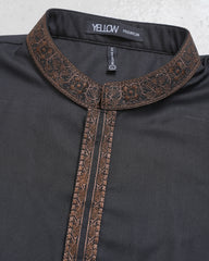 Regular Fit Embroidered Formal Ethnic Kurta Set