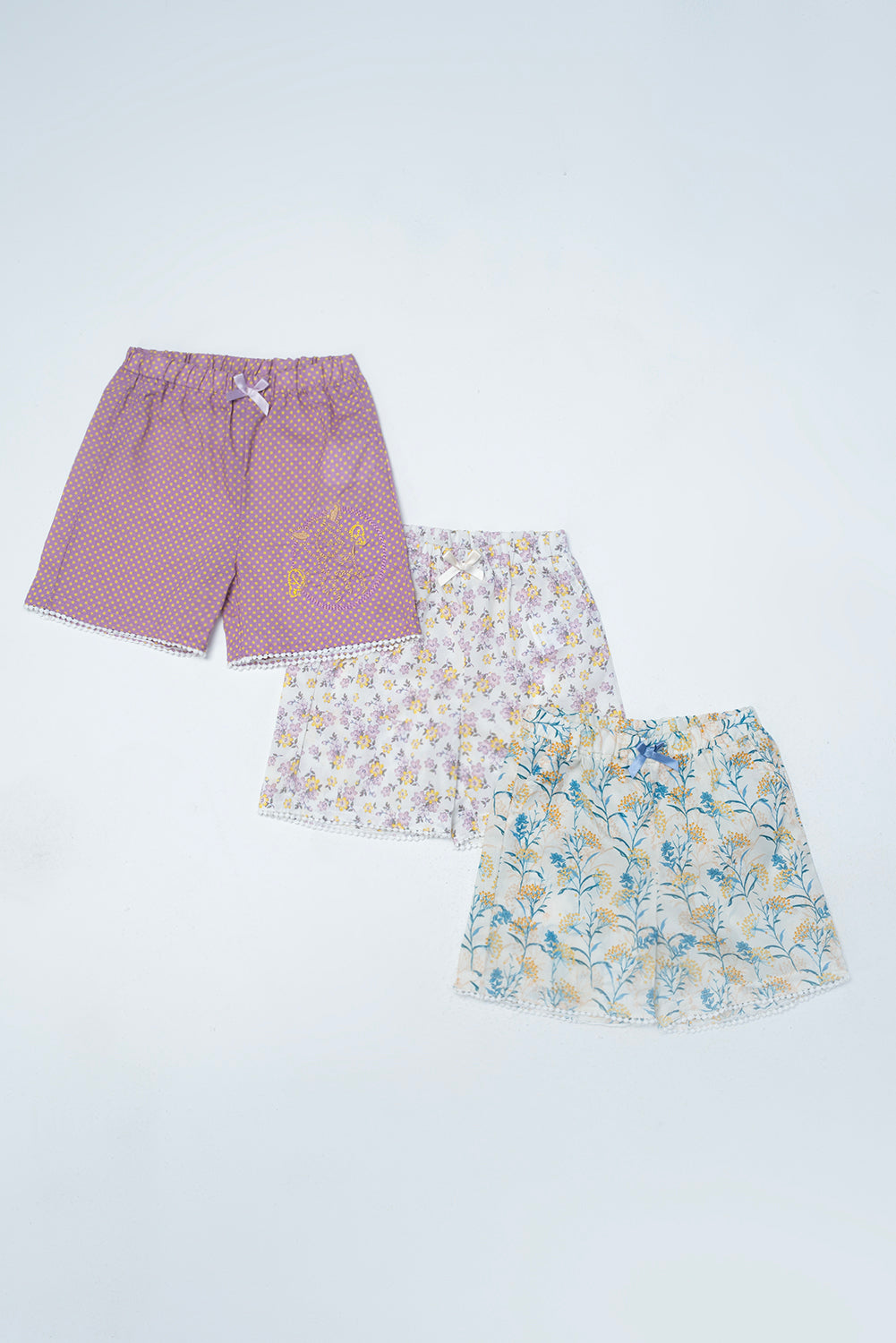 Newborn Girls Short Pant(0-6 Months)