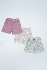 Newborn Girls Short Pant(0-6 Months)