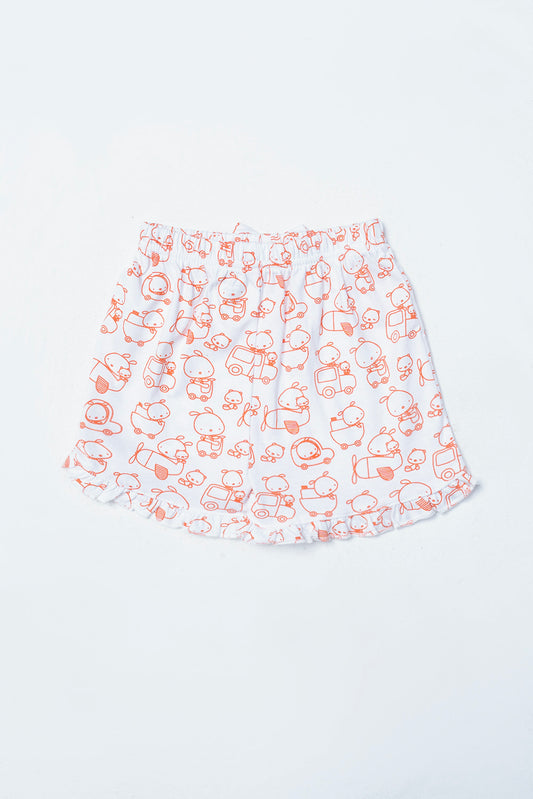 Newborn Girls Short Pant (0-6 Months)