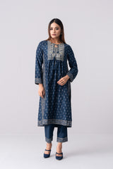 Smart Fit Embroidered Ethnic Set - Two Piece