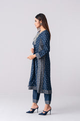 Smart Fit Embroidered Ethnic Set - Two Piece