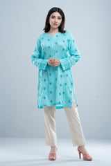 Relaxed Fit Embroidered Lawn Kurta
