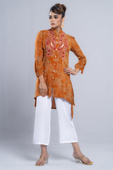 Short-Length Viscose Ethnic Kurti