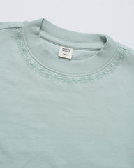 Regular Fit Solid Embroidered Sweatshirt