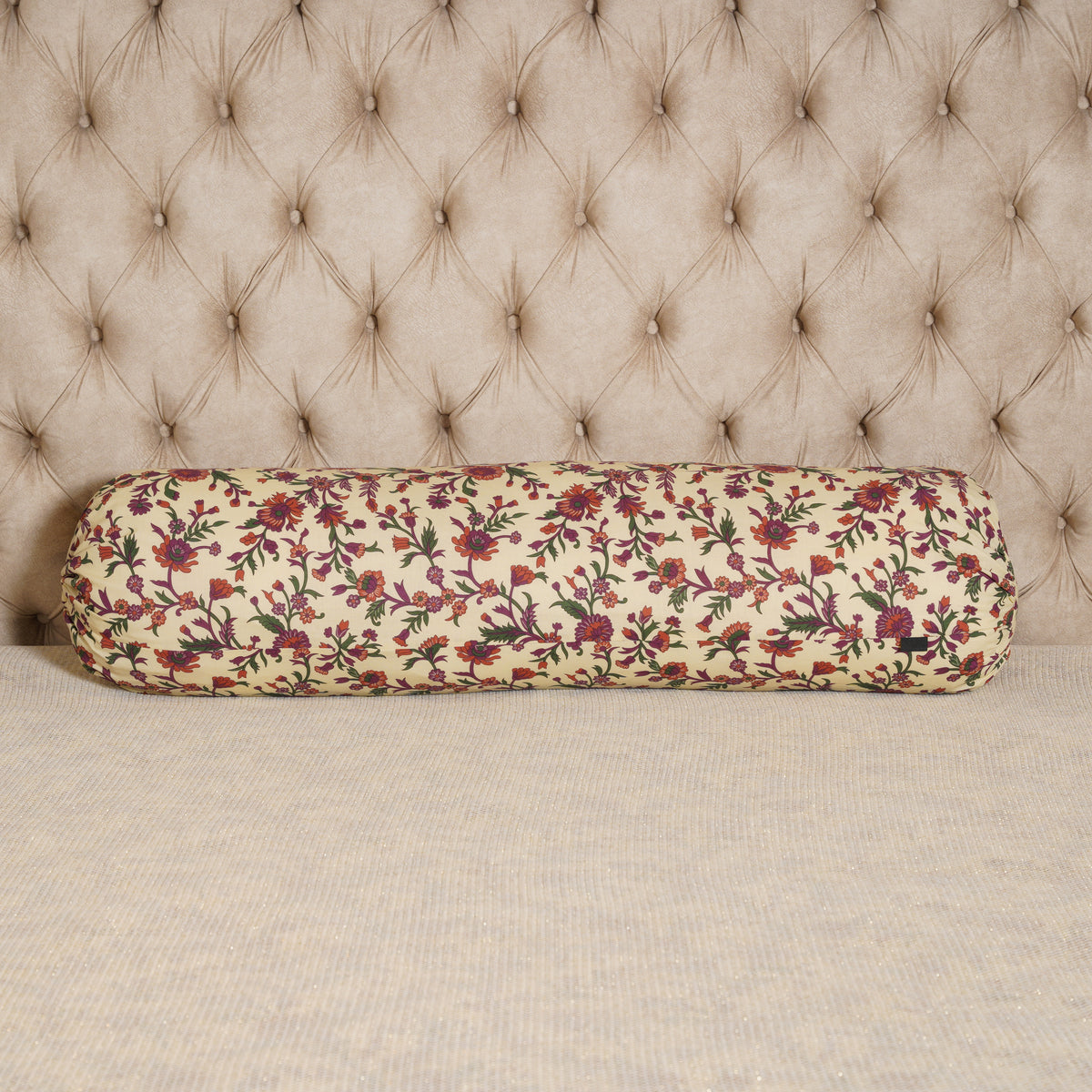 Bolster Cover - Floral Motifs