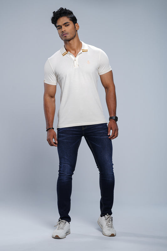 Regular Fit Pique Fabric Solid Polo Shirt