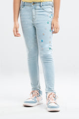 Princess Denim Bottom (6-8 Years)