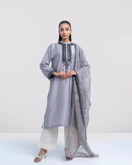 Relaxed Fit Semi-Formal Two-Piece Ethnic Set