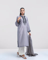 Relaxed Fit Semi-Formal Two-Piece Ethnic Set